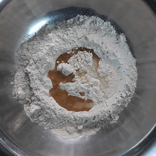 Flour And Oil And Milk And Salt