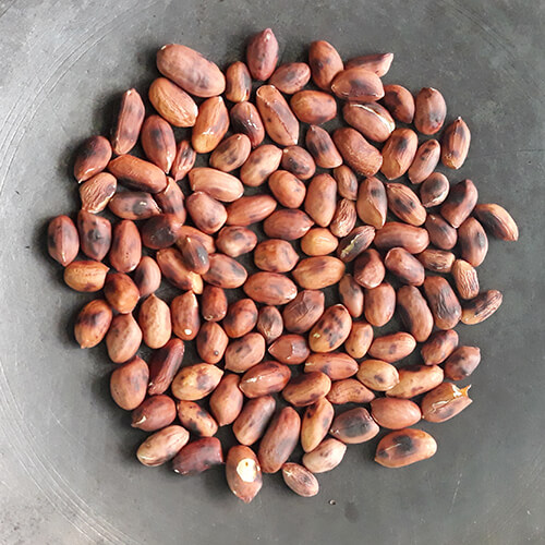 Roast Peanuts - Garlic Chutney Recipe