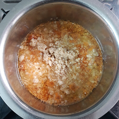 Add Grounded Roasted Peanuts