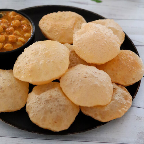 Puri recipe | Poori recipe | How to make Puri - Indian Veg Recipe