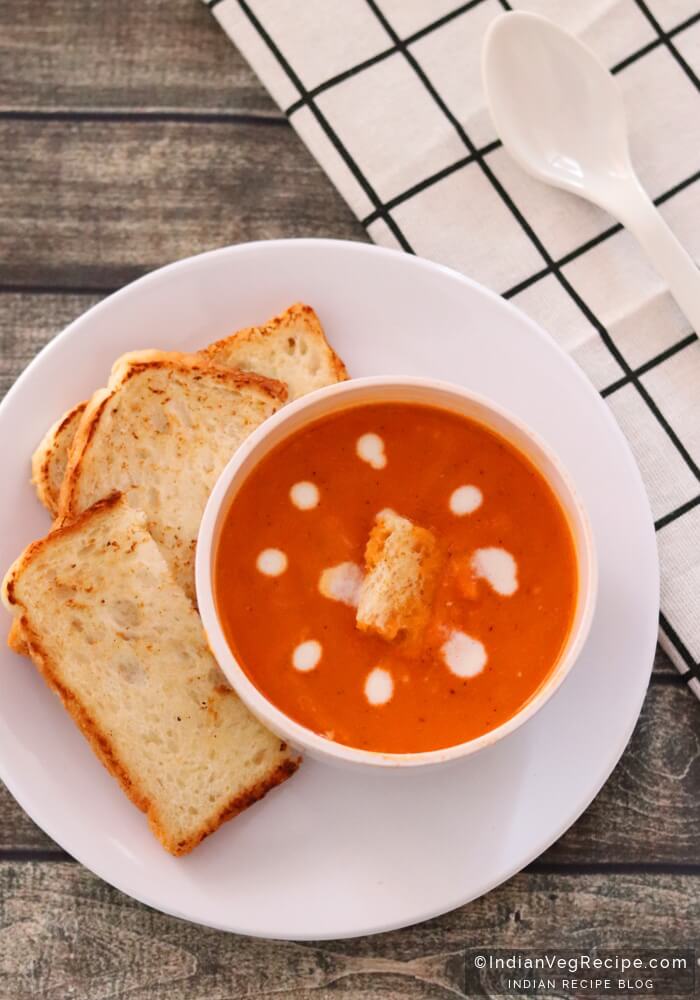 Tomato Soup Recipe | How to make Tomato Soup