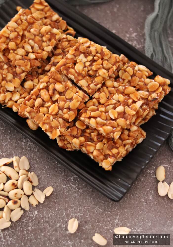 Peanut Chikki Recipe | How to Make Peanut Chikki