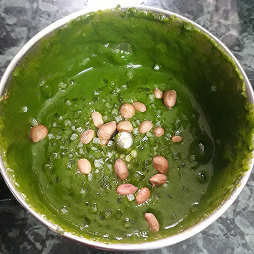 Add Peanuts Sugar