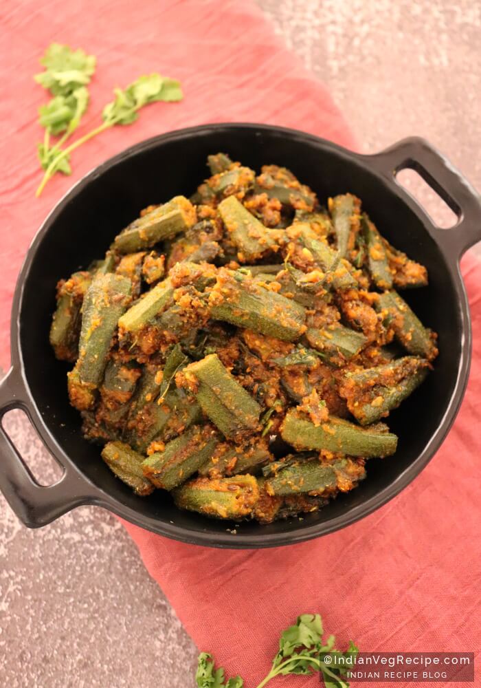Bharwa Bhindi Recipe | How to Make Bharwa Bhindi - Indian Veg Recipe